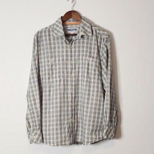 Resistol Outdoors Men's Long Sleeve Button-down Shirt Size Large
